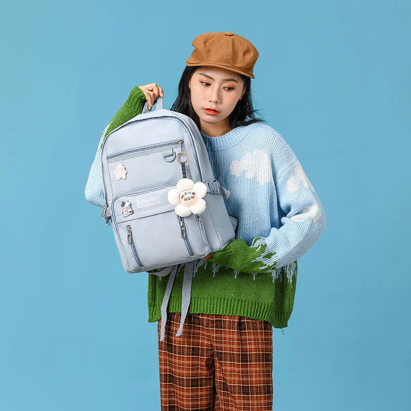 HARAJUKU BRIGHT COLOR LARGE CAPACITY BACKPACK UB2610