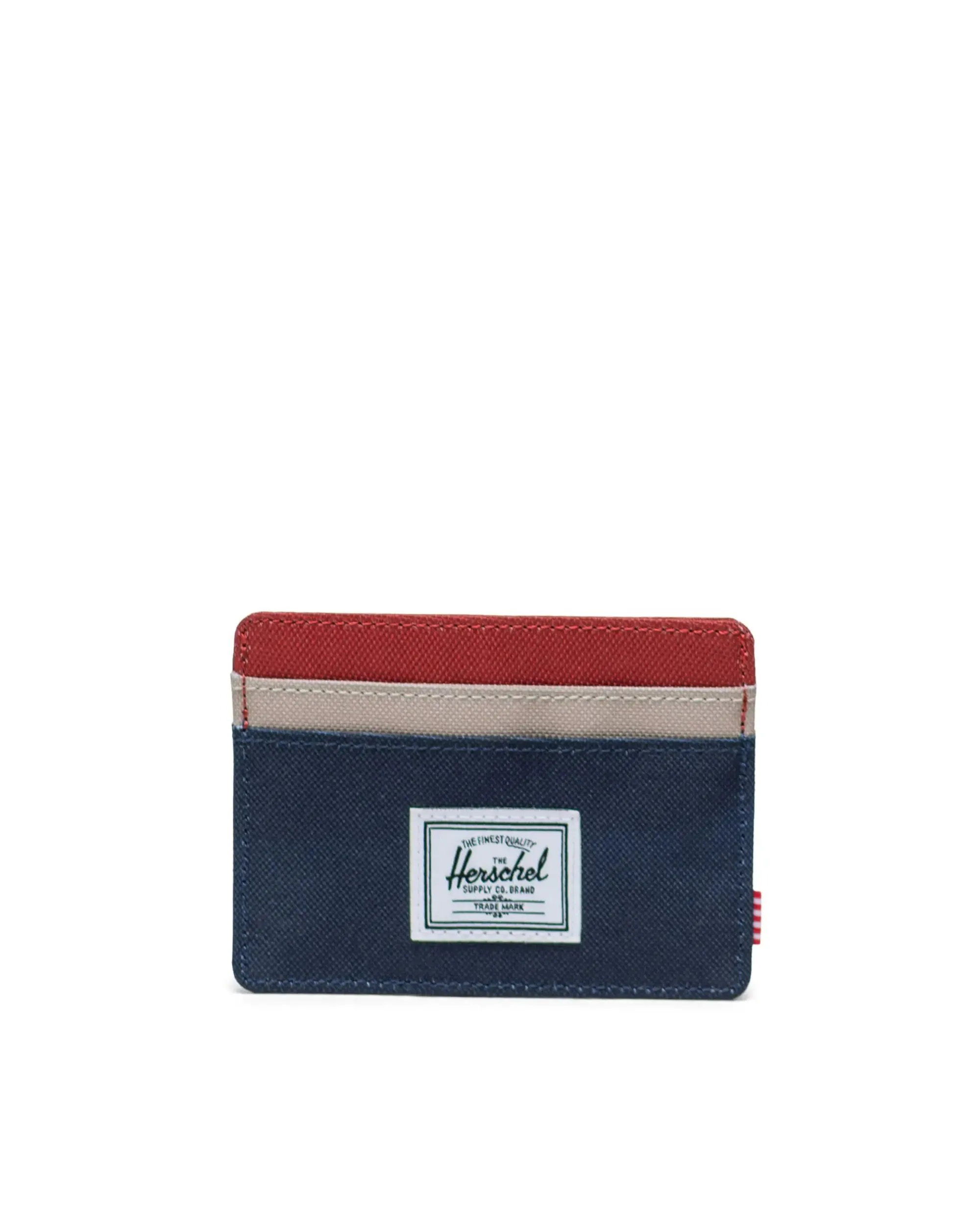 Herschel Charlie Wallet - Black Iris/Red Ochre/Twill