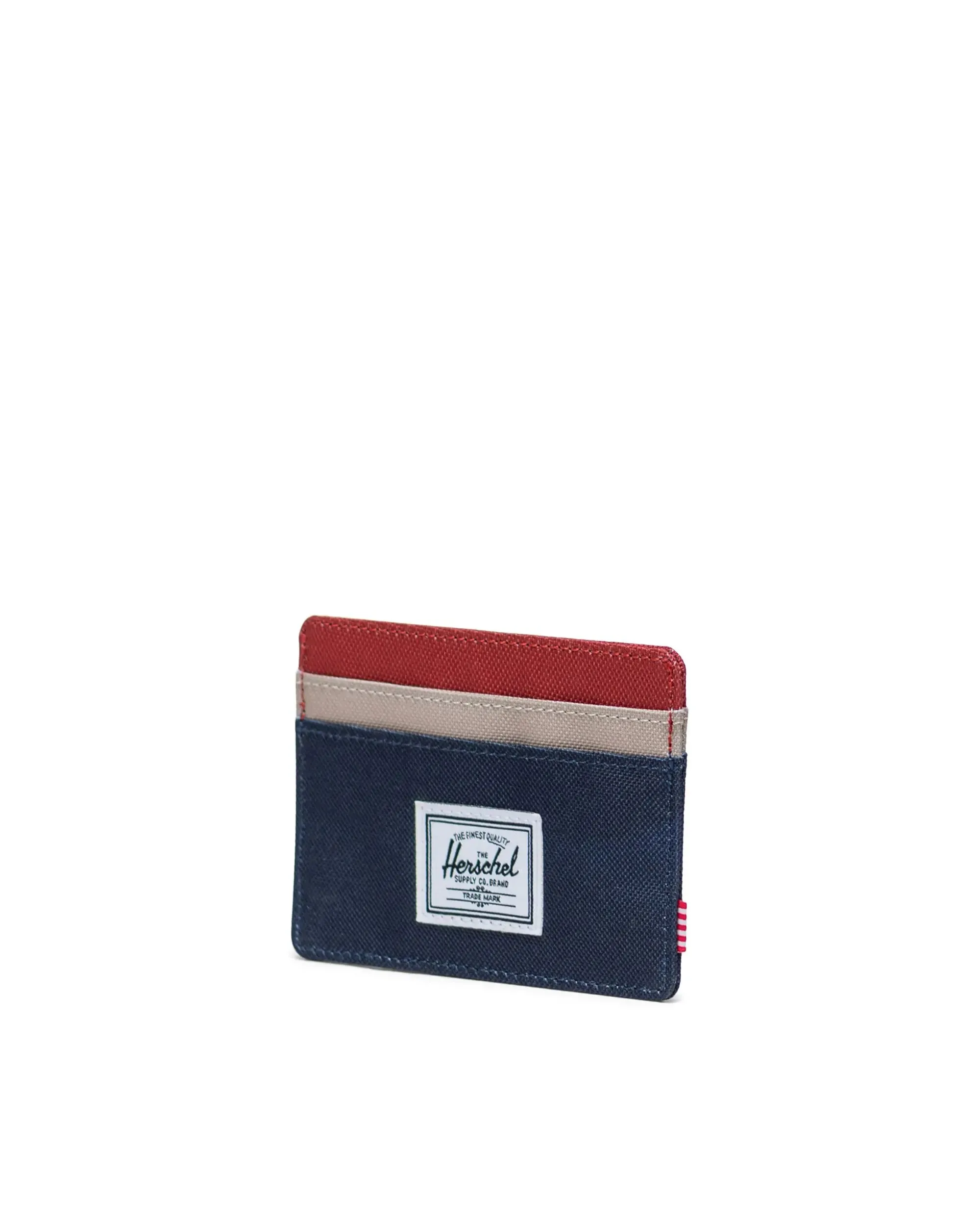 Herschel Charlie Wallet - Black Iris/Red Ochre/Twill