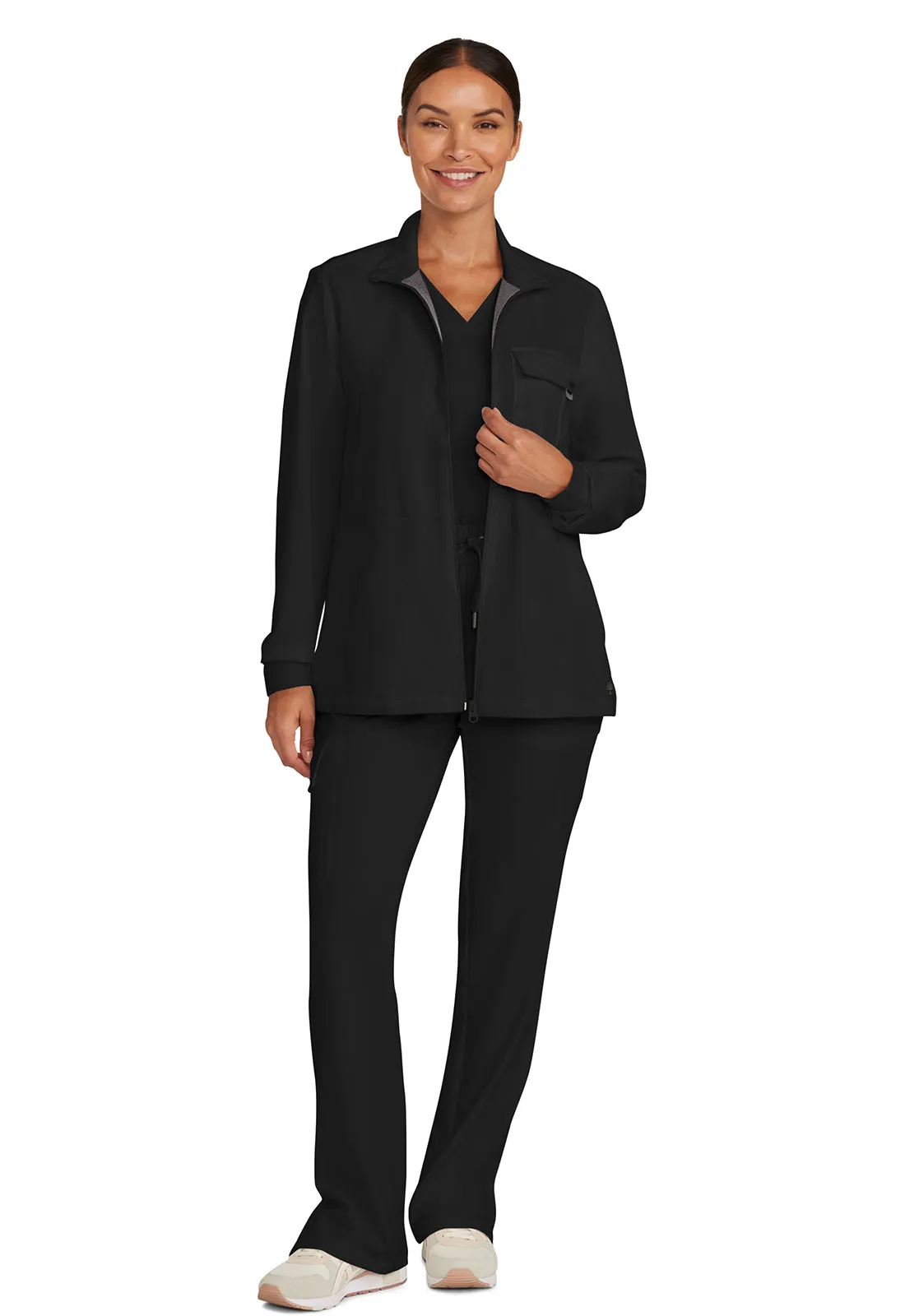 HH Quest HH360 Women's Zip Front Utility Jacket Black