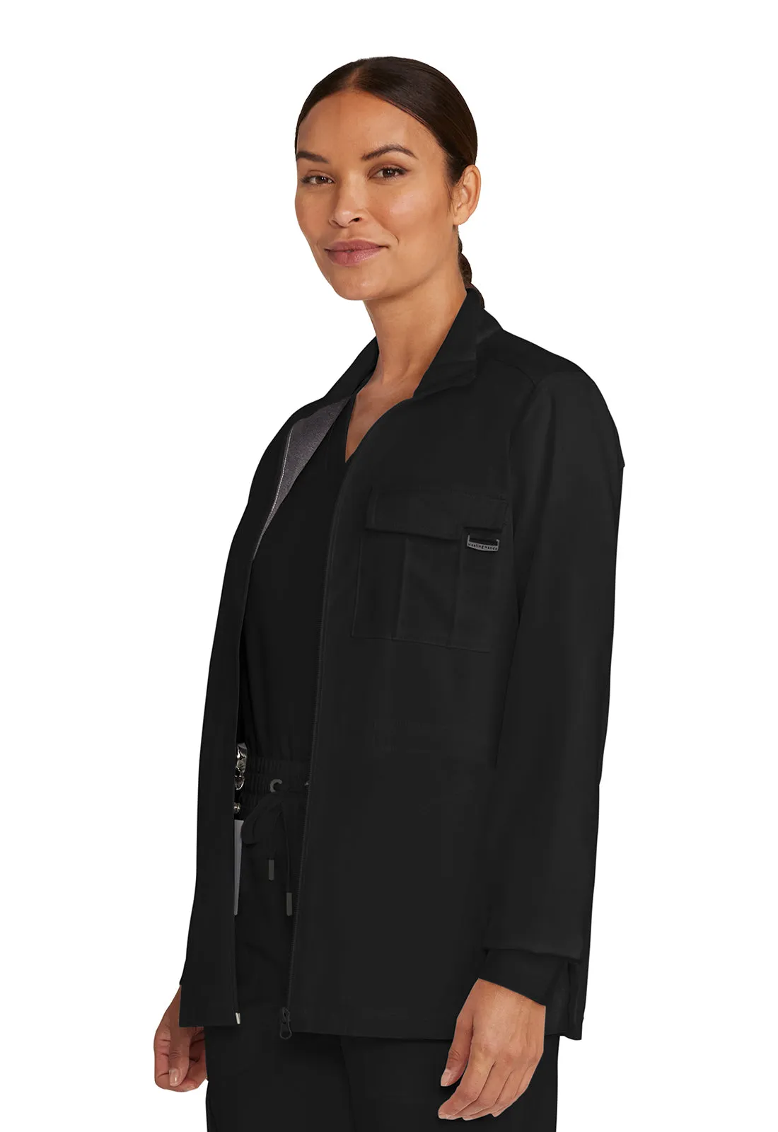 HH Quest HH360 Women's Zip Front Utility Jacket Black