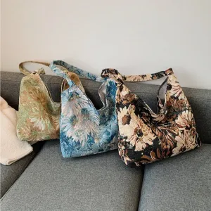 Ivanna Vintage Floral Hobo Bags - 3 Colors