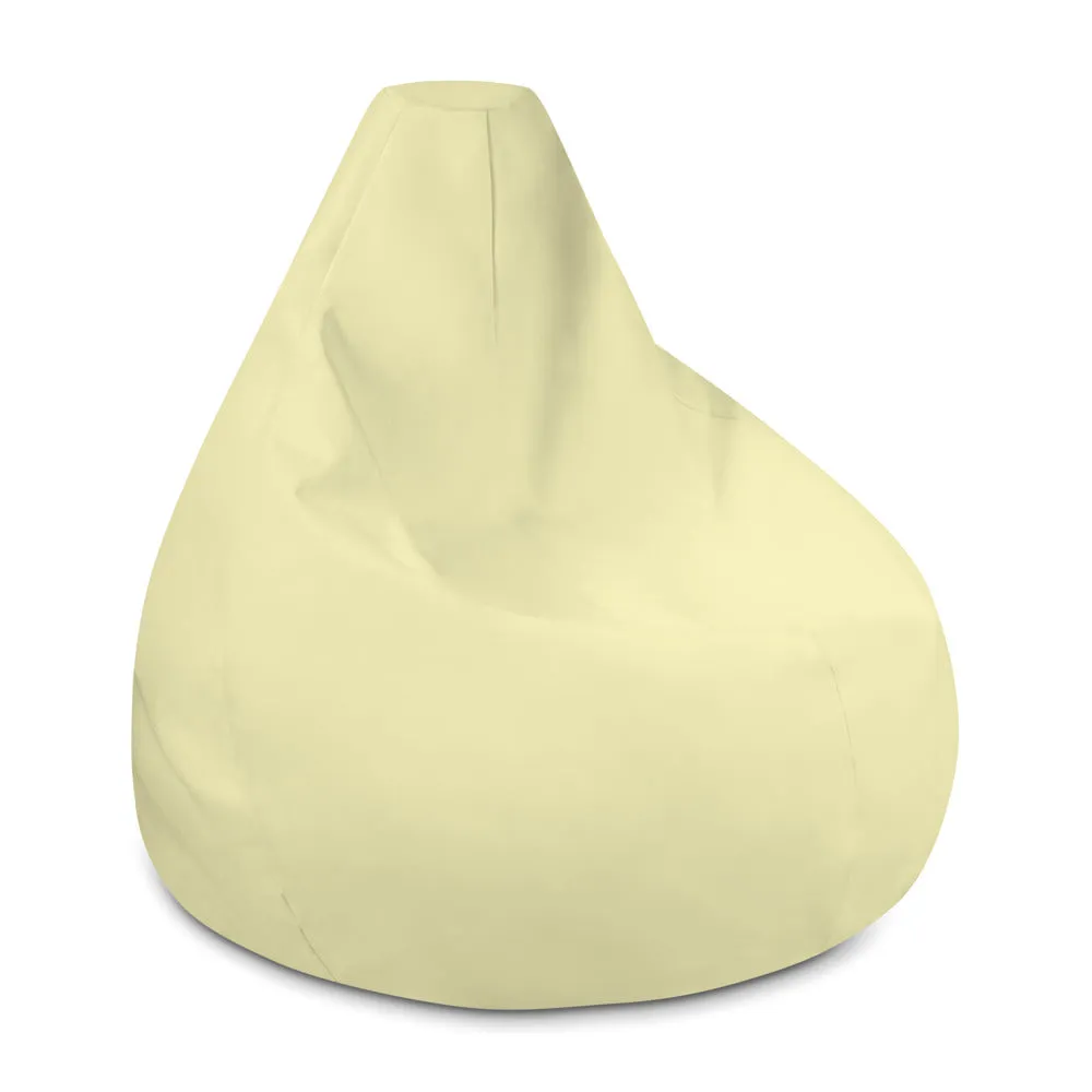 Ivory - Sustainably Made Bean Bag Chair Cover