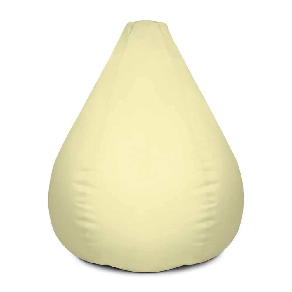 Ivory - Sustainably Made Bean Bag Chair Cover