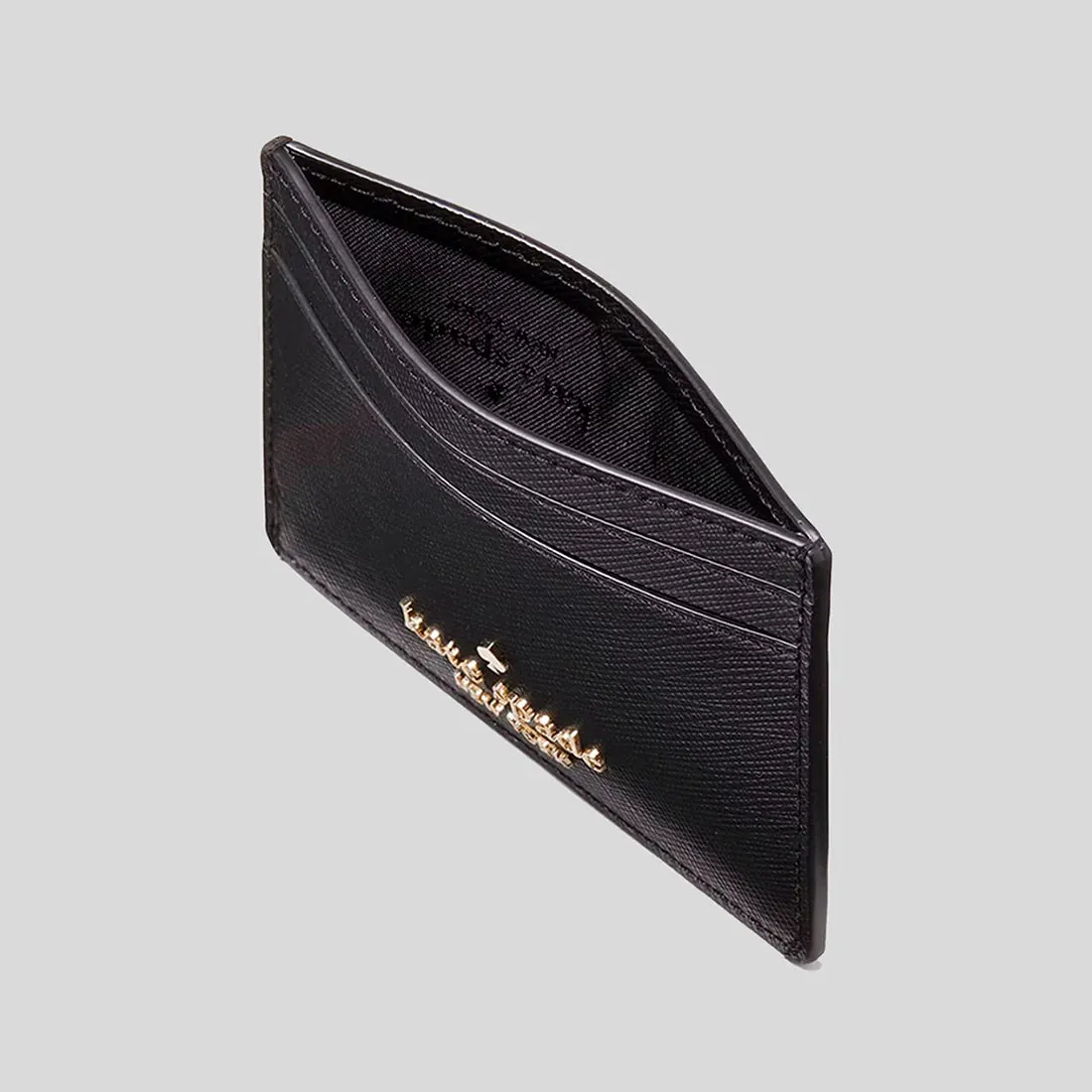 KATE SPADE Madison Small Slim Card Holder Black RS-KI368