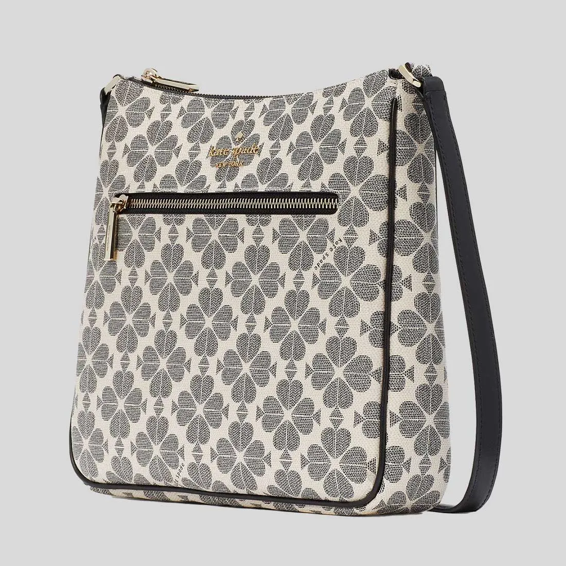 KATE SPADE Signature Spade Flower Swingpack Crossbody Bag Black Multi RB-KG481