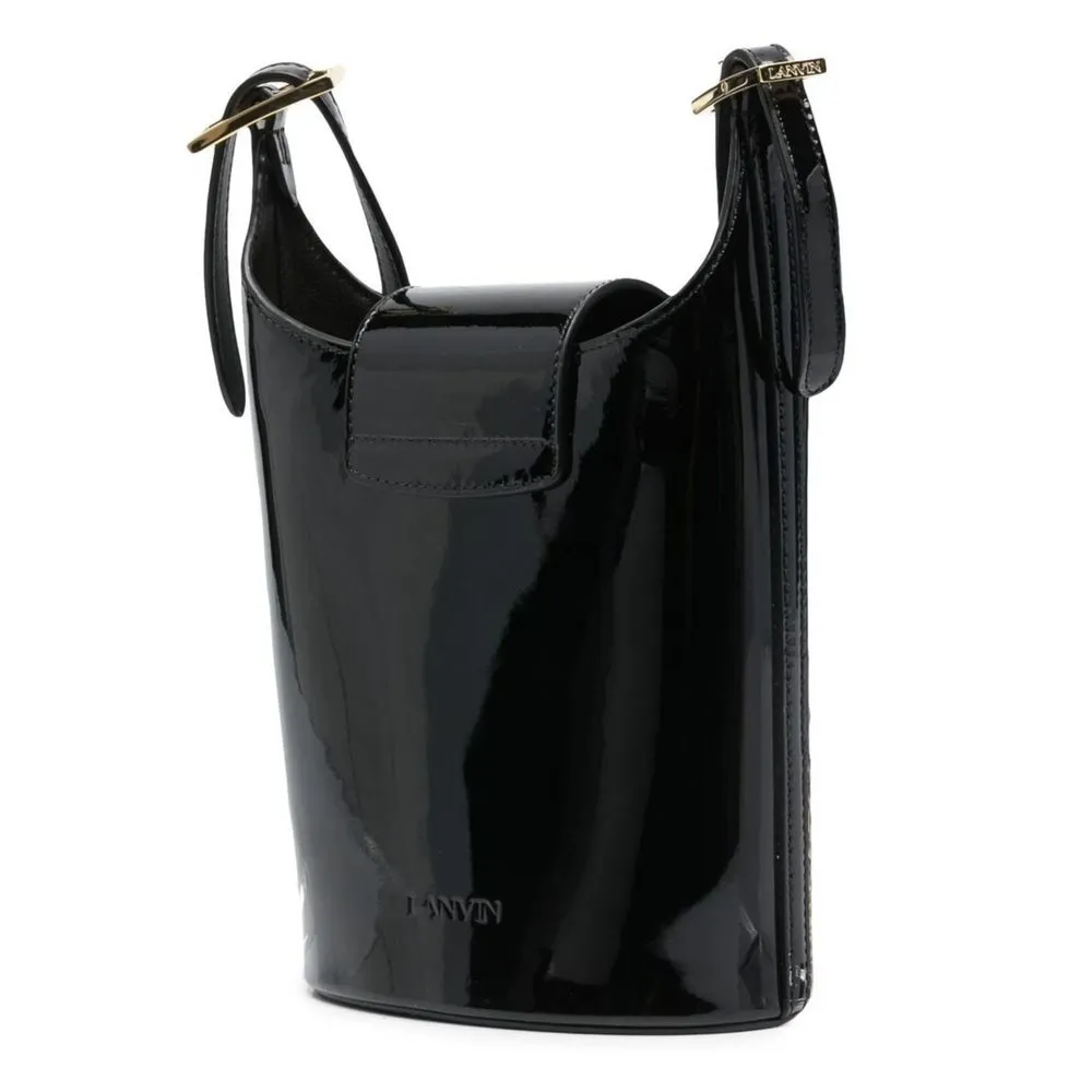 Lanvin Black Leather Crossbody Bag