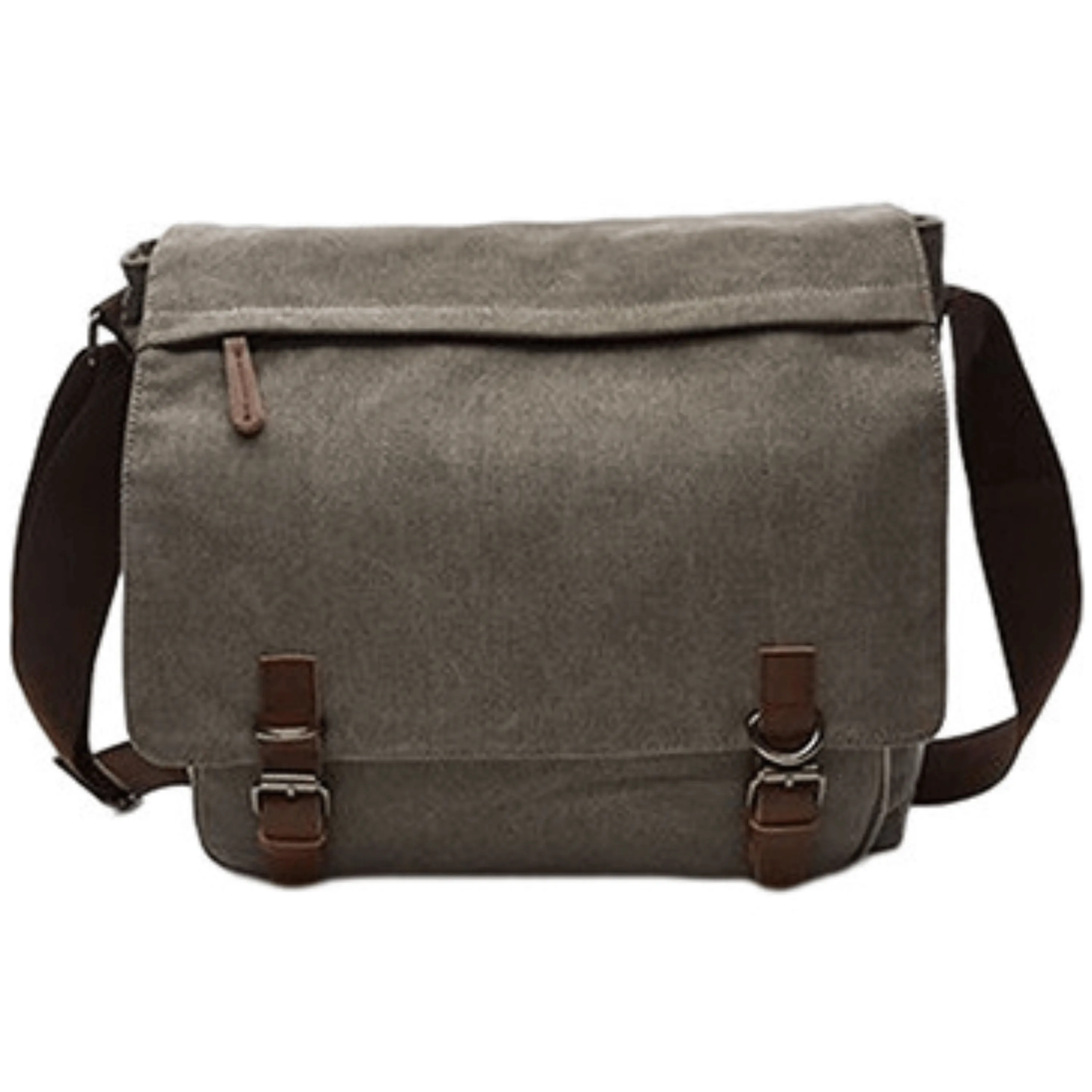 Large 13" &amp; Extra Large 15" Canvas Cross Body Messenger Satchel &amp; Computer Travel Bag
