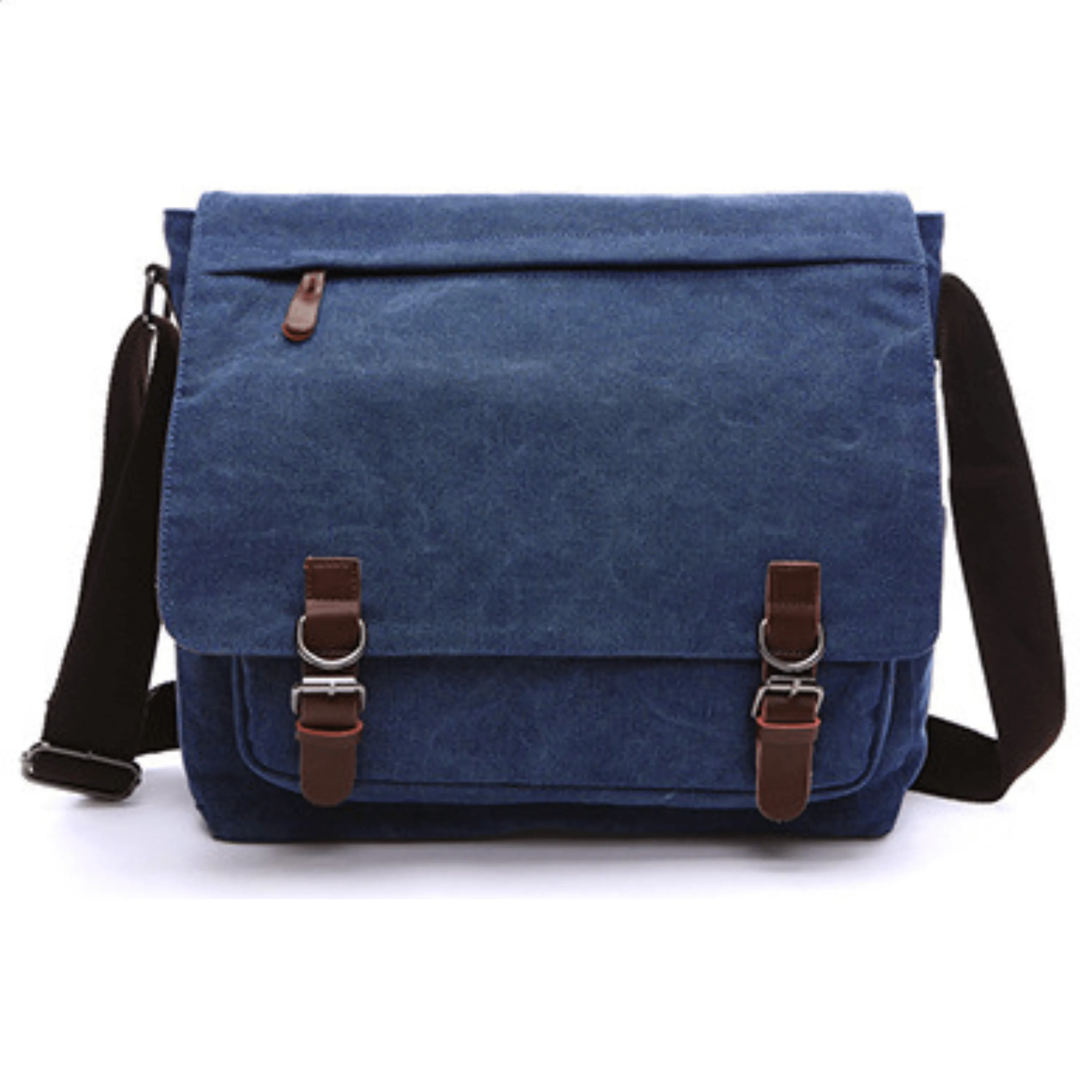 Large 13" &amp; Extra Large 15" Canvas Cross Body Messenger Satchel &amp; Computer Travel Bag