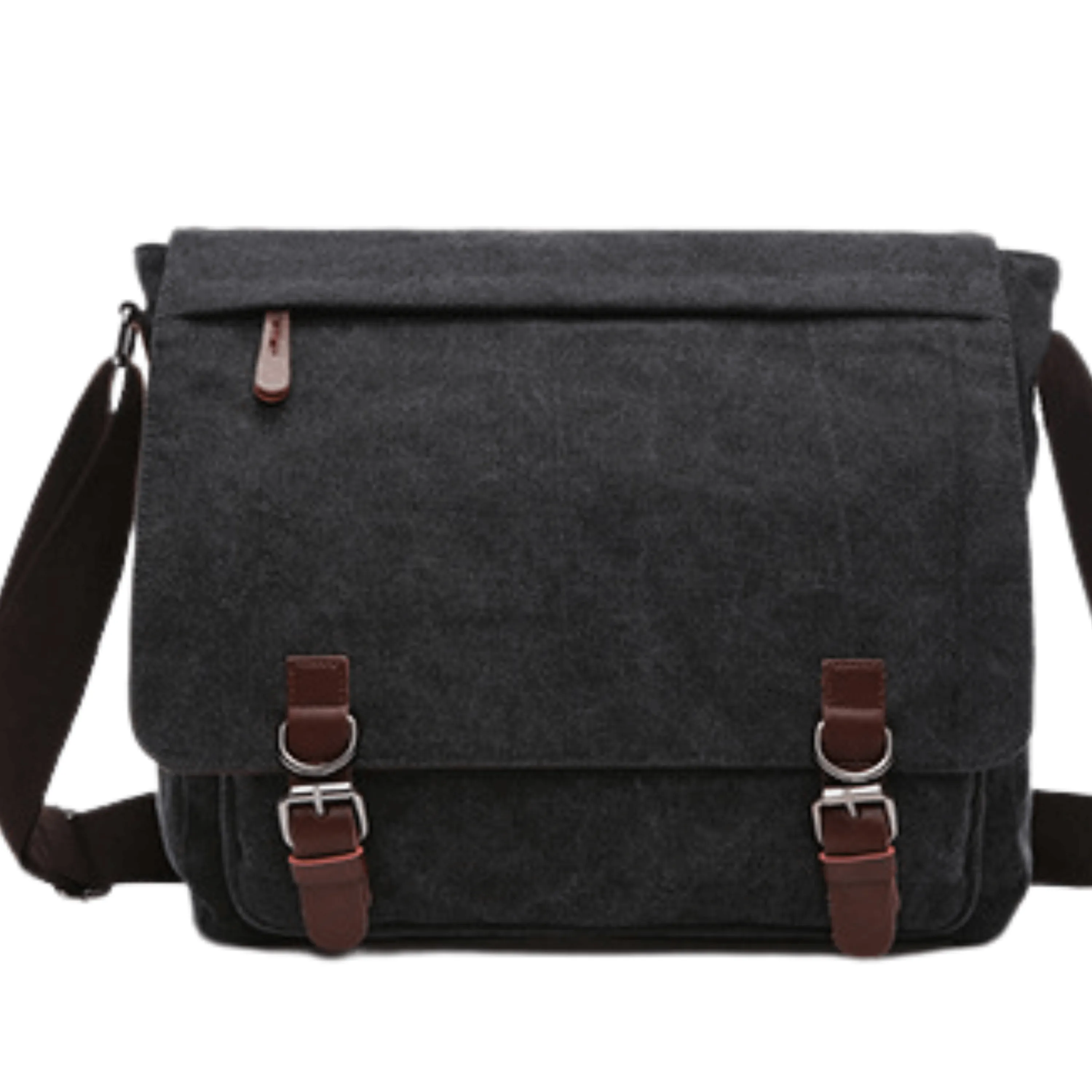 Large 13" &amp; Extra Large 15" Canvas Cross Body Messenger Satchel &amp; Computer Travel Bag