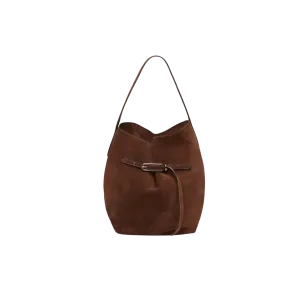 Large Belted Bucket Bag