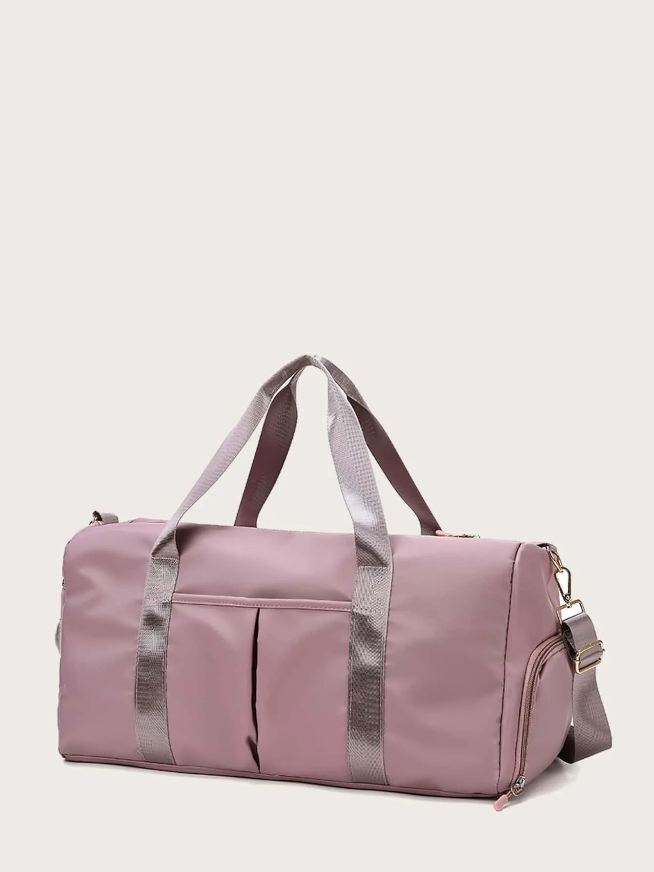 Large Capacity Duffel Bag - Dusty Pink- FD ⚡