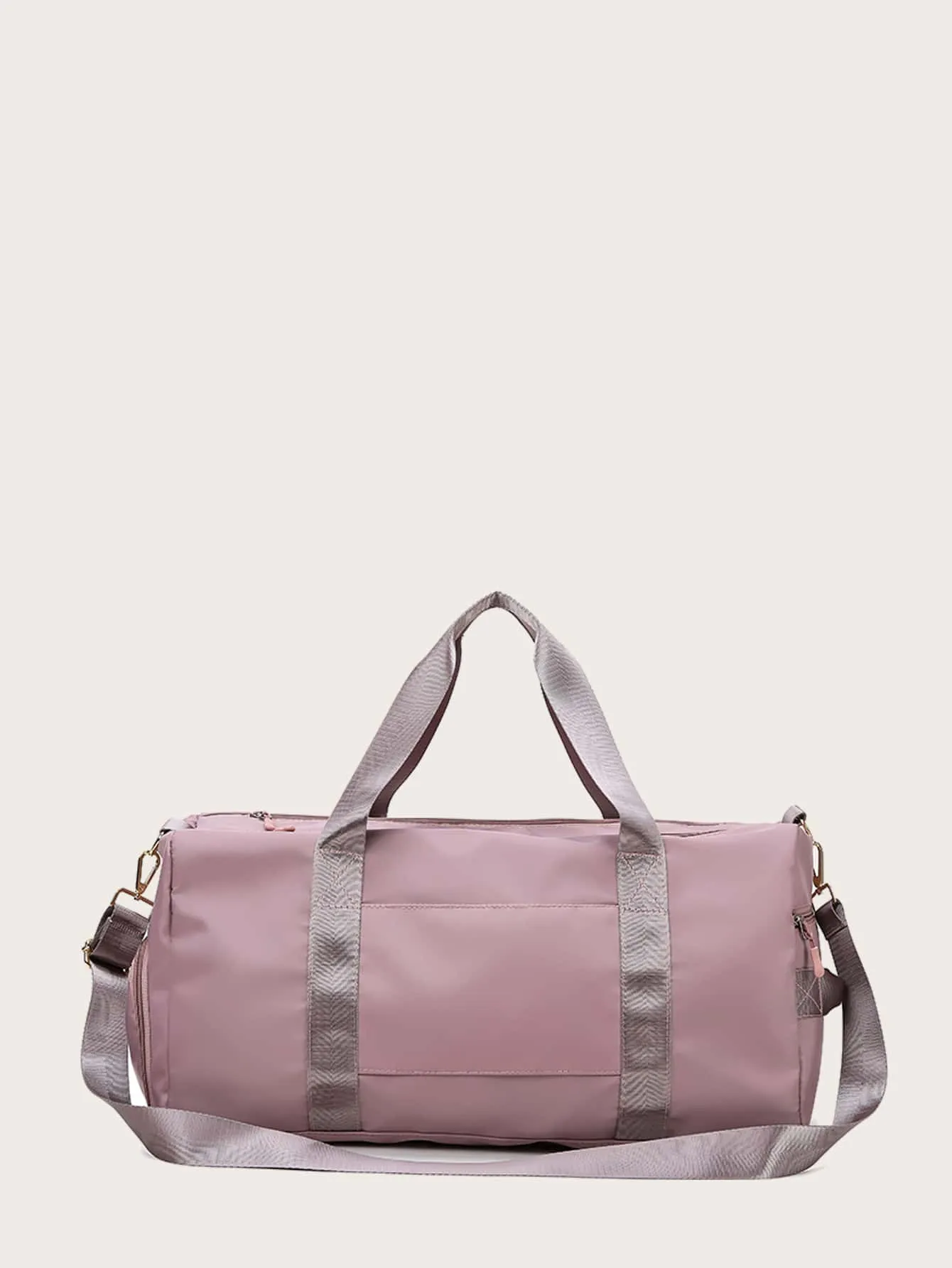 Large Capacity Duffel Bag - Dusty Pink- FD ⚡