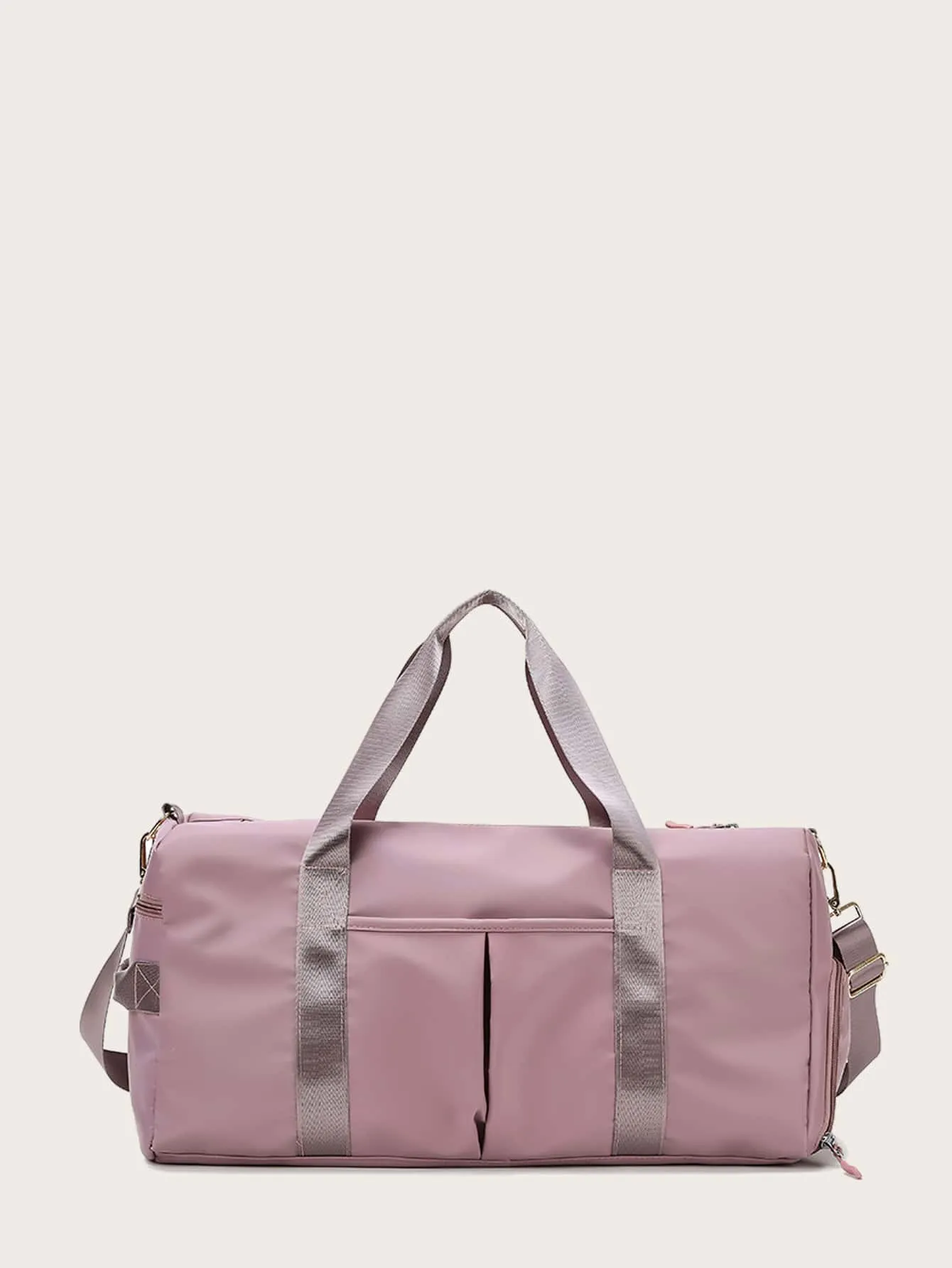 Large Capacity Duffel Bag - Dusty Pink- FD ⚡
