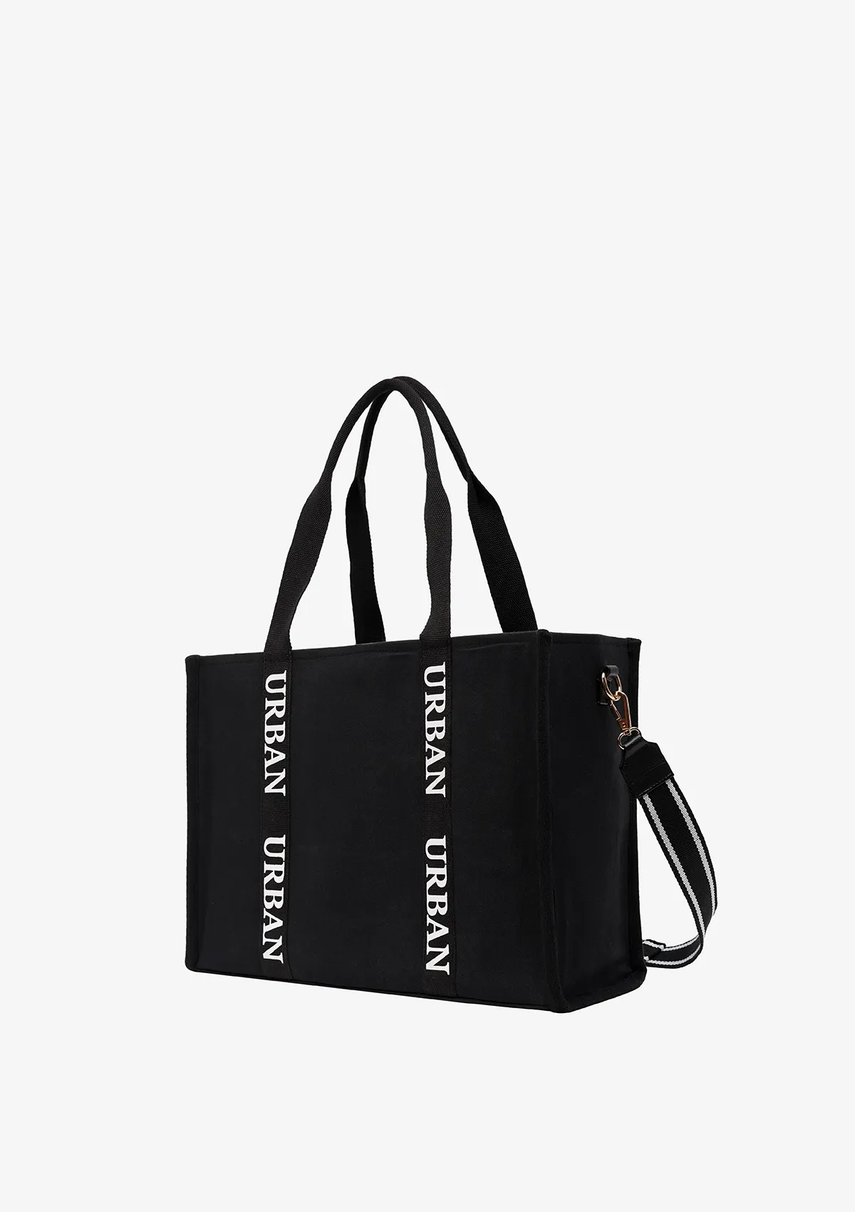 LARGE URBAN TOTE BAG BLACK