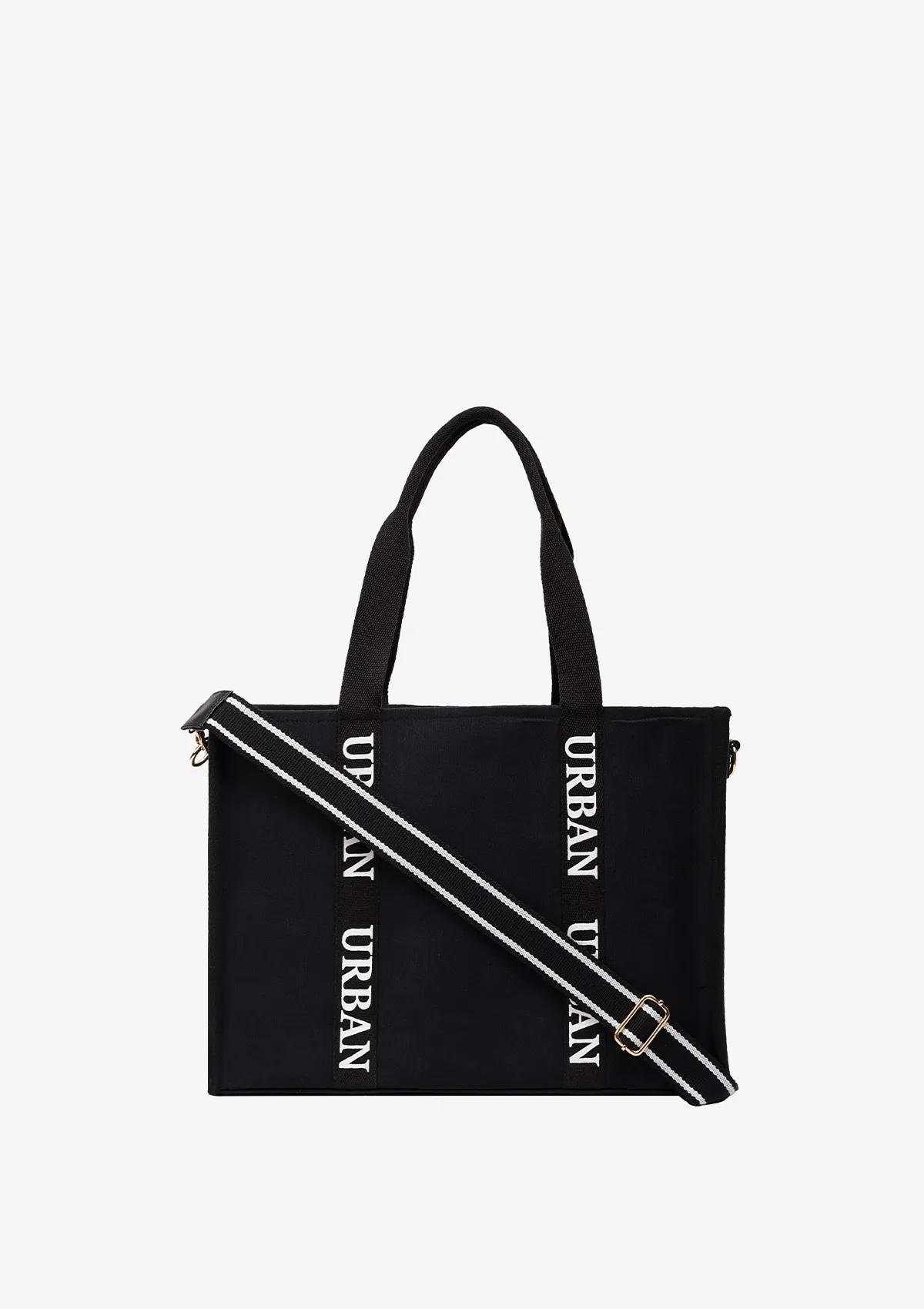 LARGE URBAN TOTE BAG BLACK