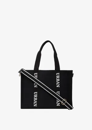 LARGE URBAN TOTE BAG BLACK