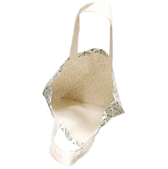 LEAFY LUXE FLAT BAGS – PACK OF 2