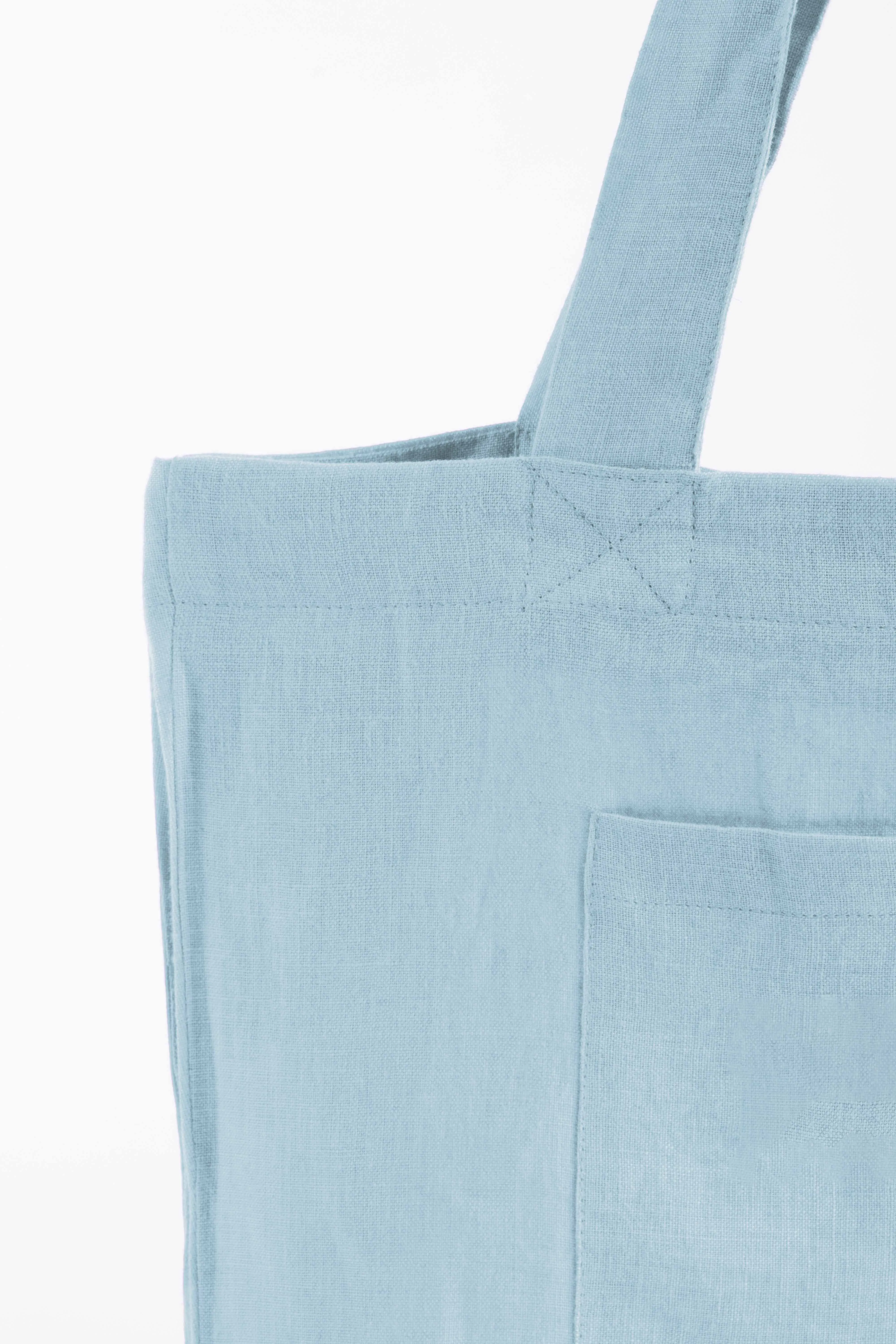 Linen Tote Bag-Dusty Gold
