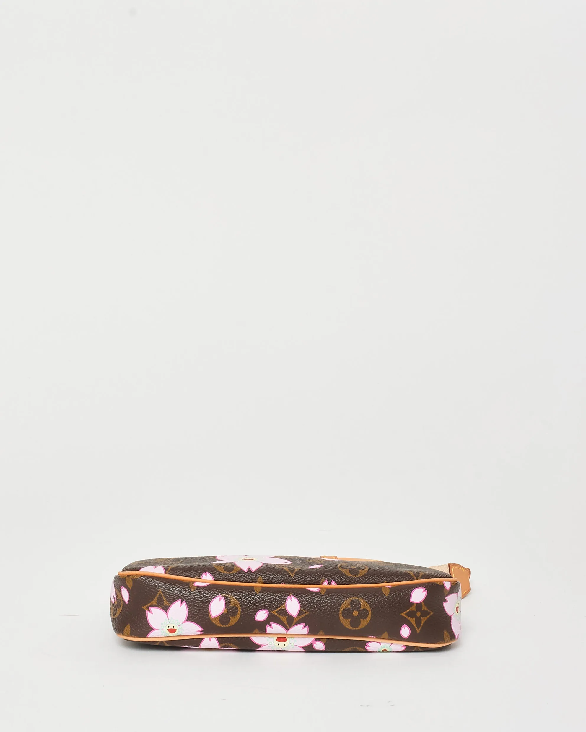 Louis Vuitton Monogram Coated Canvas Cherry Blossom Takashi Murakami Pochette D'Accessoires