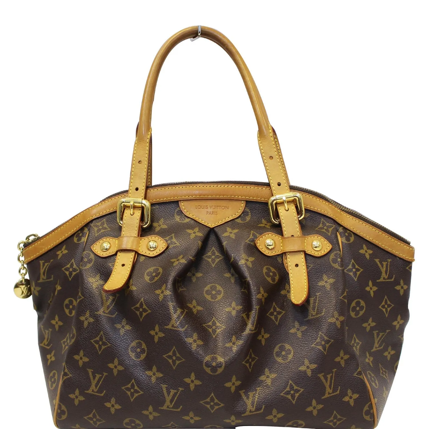 LOUIS VUITTON Tivoli GM Monogram Canvas Brown Shoulder Bag Brown