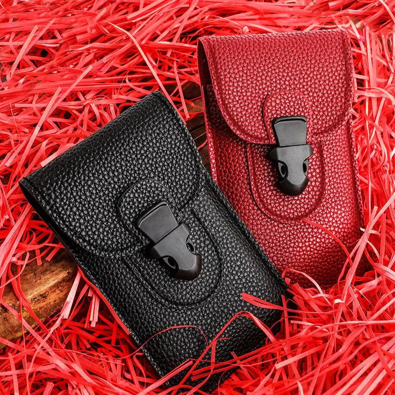 Men Wear Belt-mounted Mobile Phone Pockets Multi-function Pockets 6-inch Construction Site Outdoor Sports and Leisure Waist Coin Purse