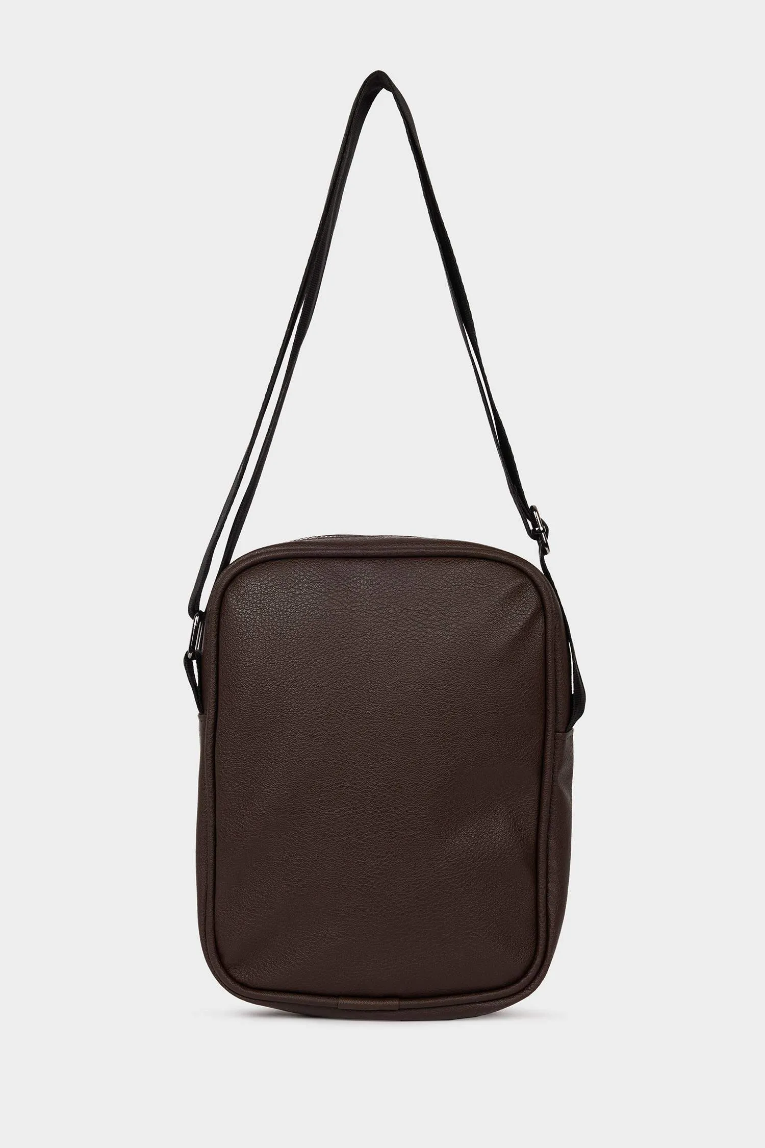 Men's Faux Leather Cross Bag