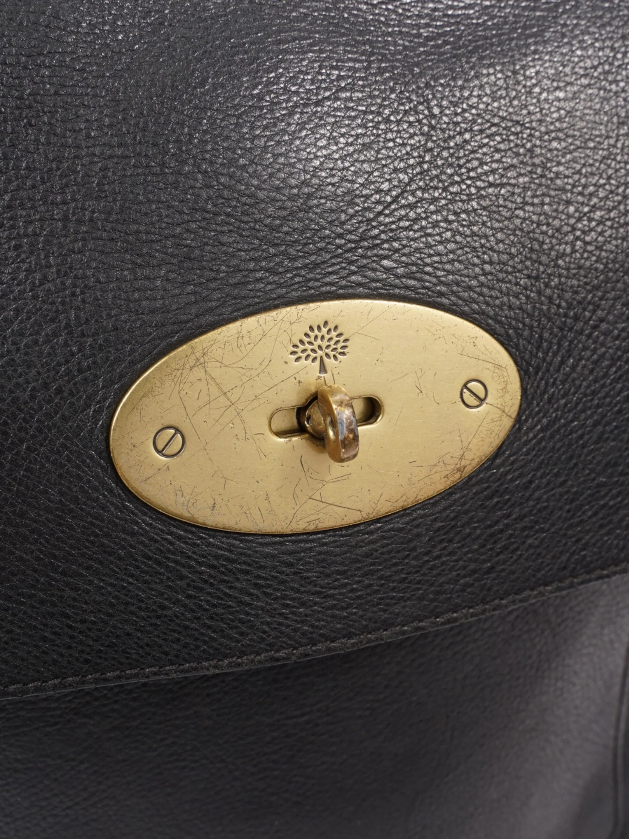 Mulberry Antony Messenger Black Large