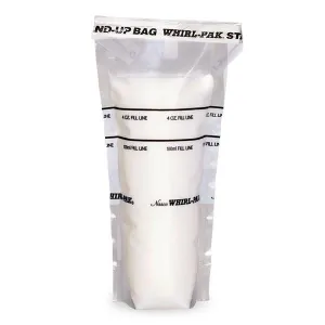 Nasco B01364 Whirl-Pak® Stand-Up Bags - 4 oz. (118 ml) - Box of 500
