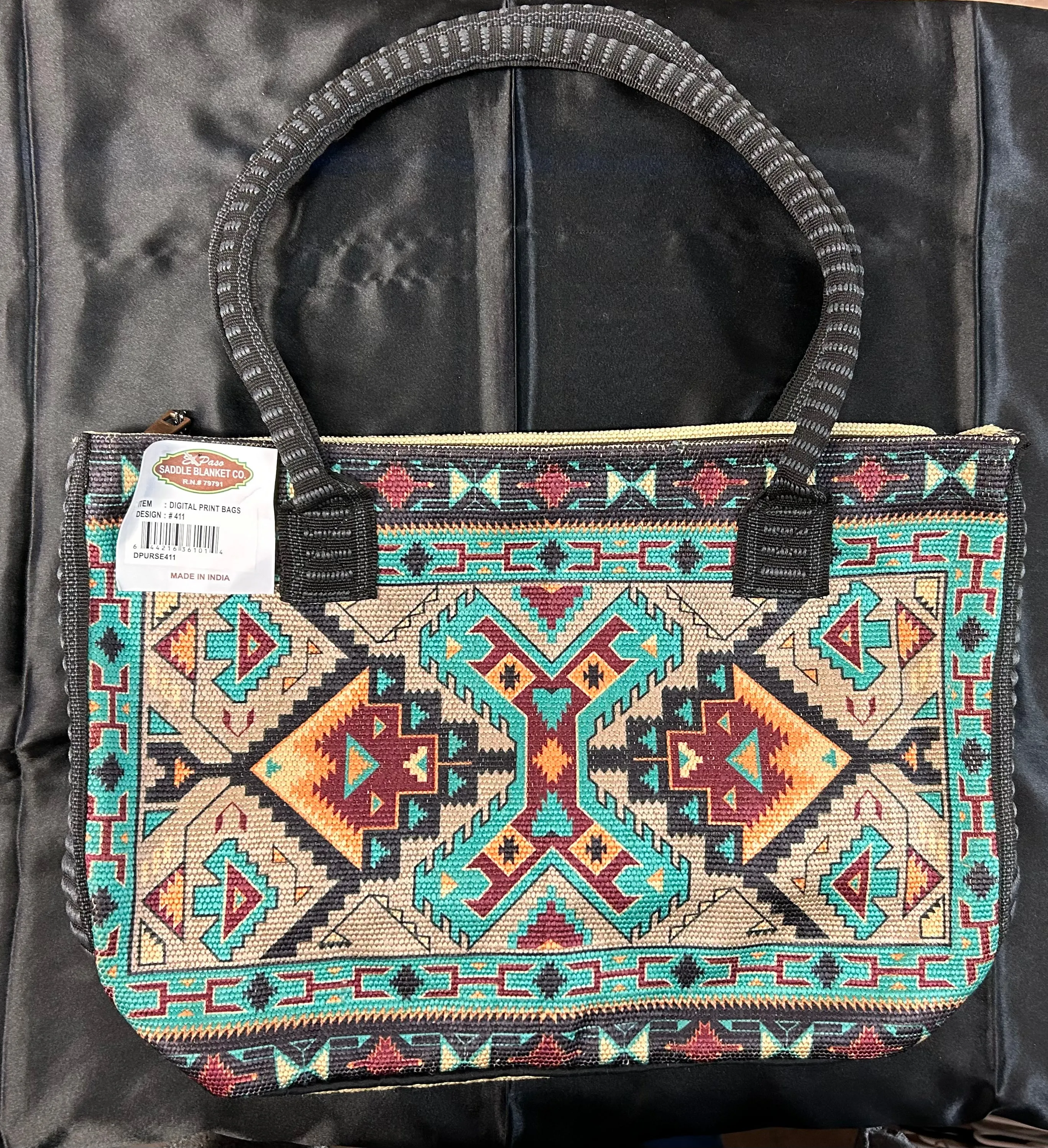 Native Print Hand Bags