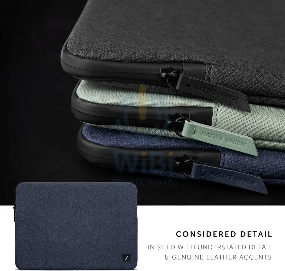 Native Union Stow Lite Sleeve For MacBook Pro 13"/Macbook Air 13" - Indigo