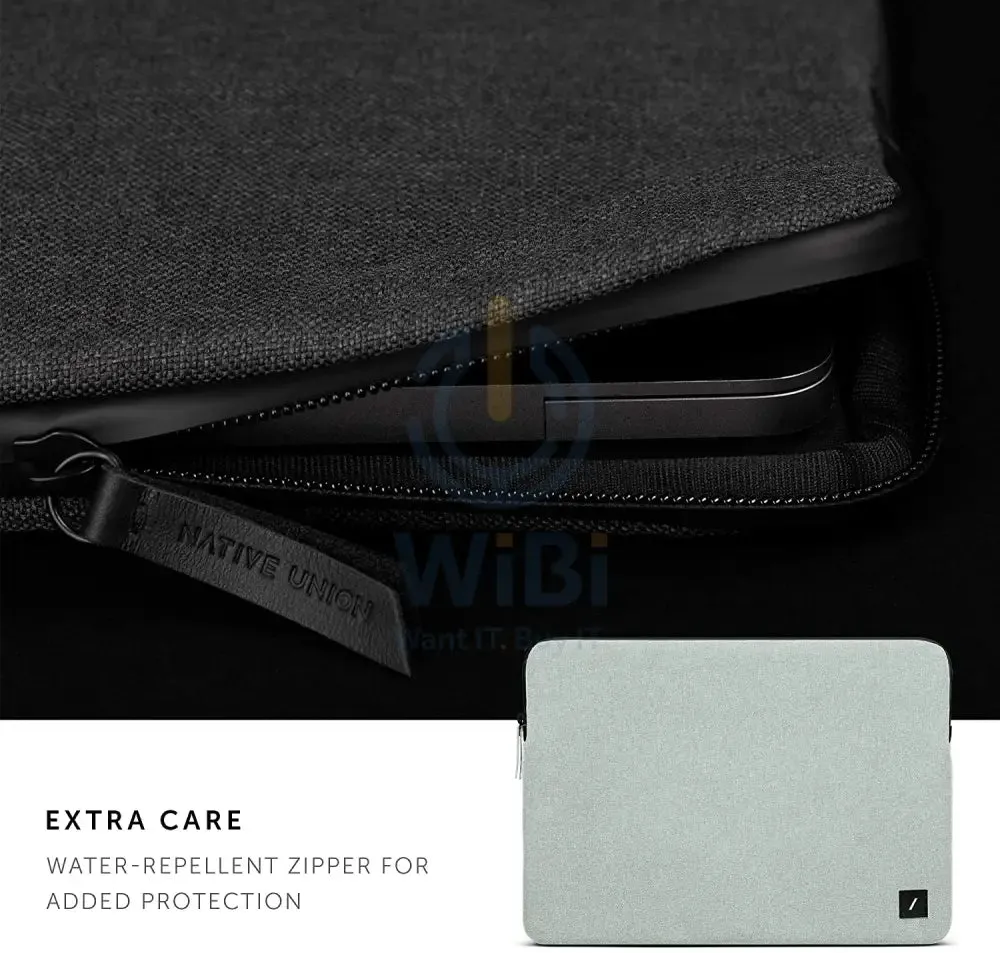 Native Union Stow Lite Sleeve For MacBook Pro 15"/16"/16" m1 - Sage