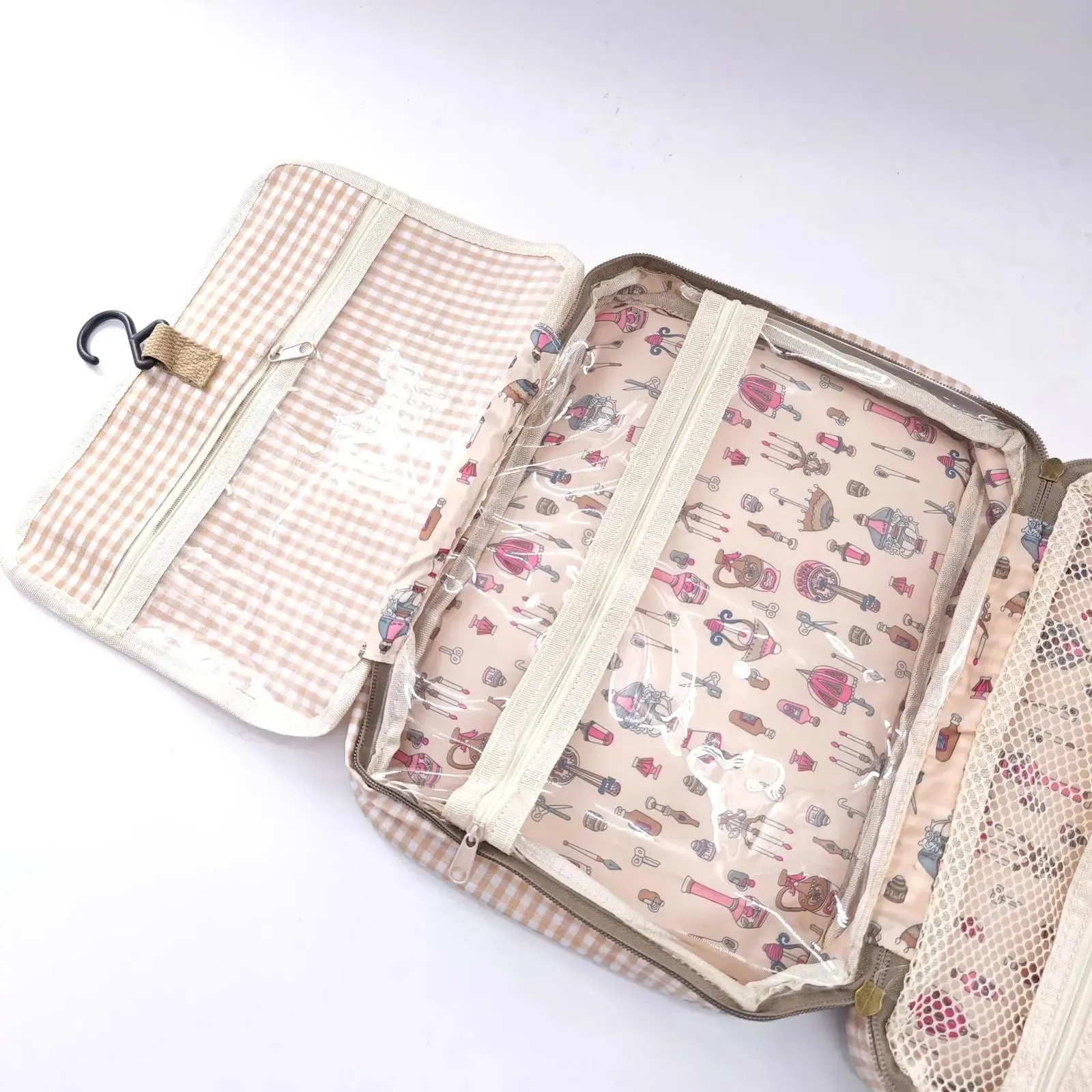 Neceser Maxi compartimentos waterproof Vichy Topo Bags Garden