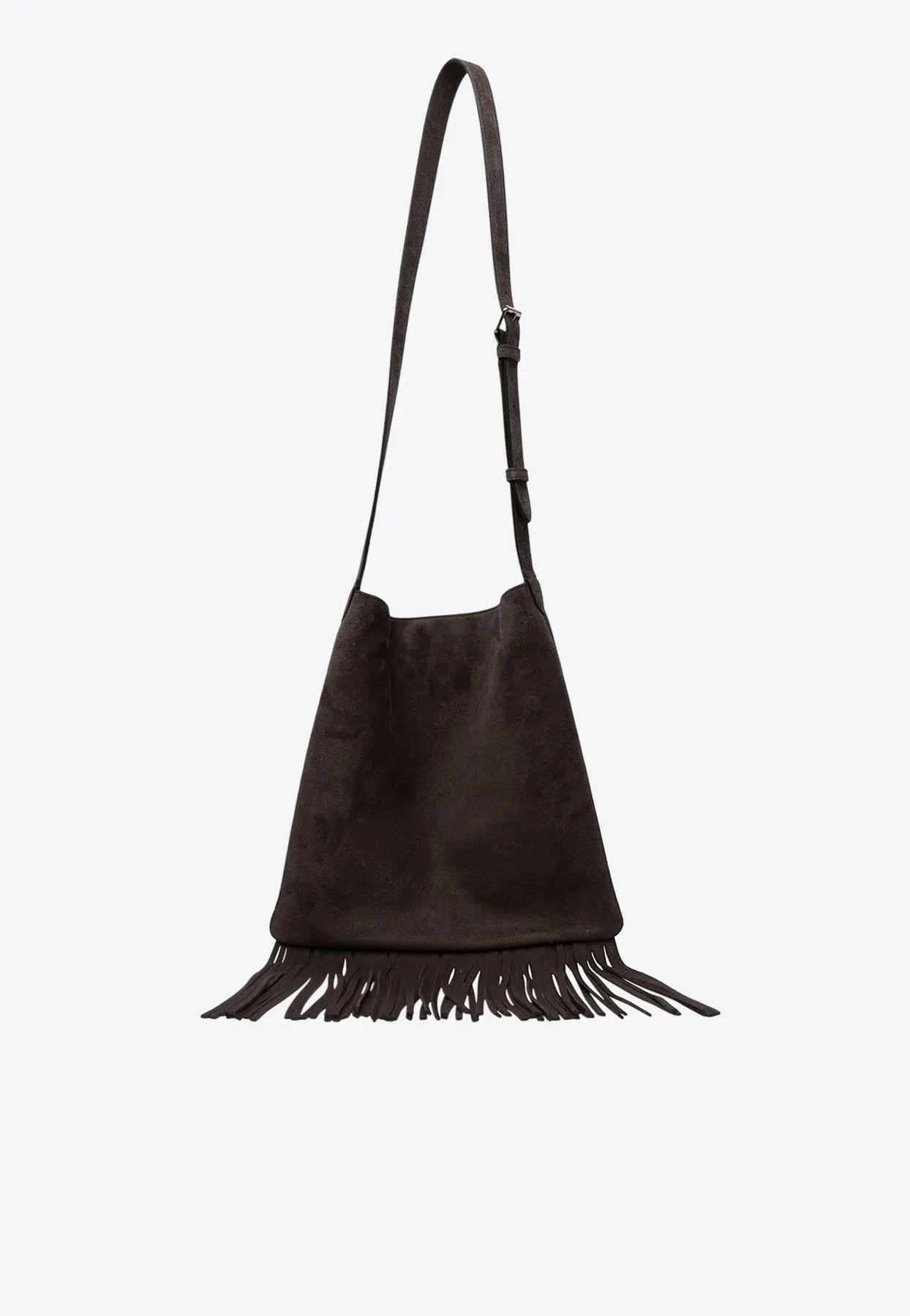 Nellcote Leather Fringed Crossbody Bag