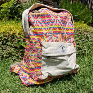 Neon Hemp Backpack