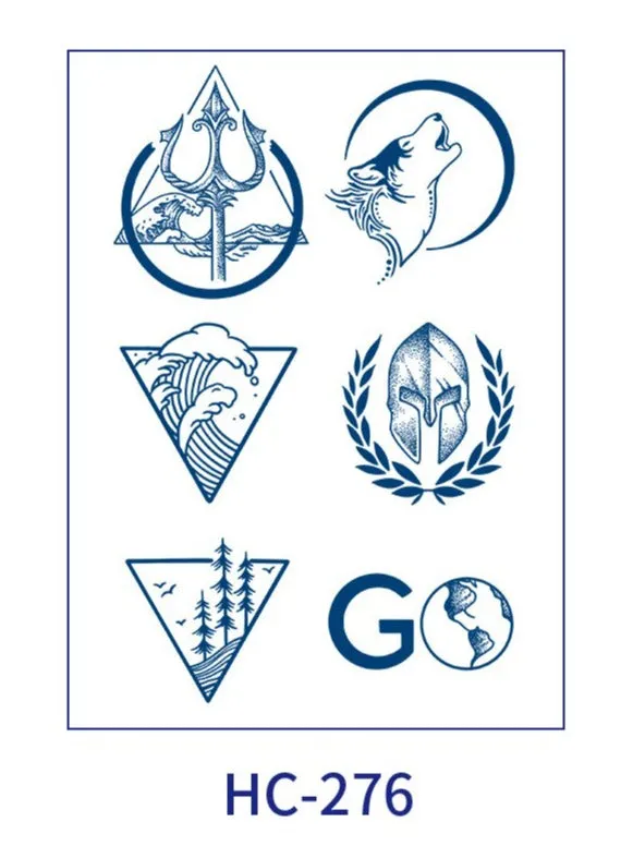 Off Blu™️ World Variety Temporary Tattoo
