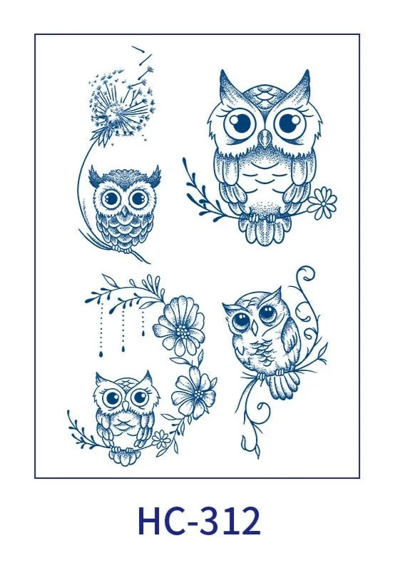 Off Blu™️ World Variety Temporary Tattoo