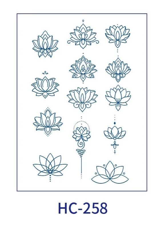 Off Blu™️ World Variety Temporary Tattoo