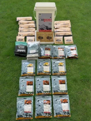 ONTRACK GoBucket – 3-Day Emergency Food Supply Kit Gourmet Rations. Zero Compromise. Always Ready.