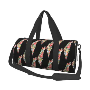Palestine Map Sport Bags Palestine Flag Gym Accessories Gym Bag Waterproof Men Women Handbag Travel Training Graphic Fitness Bag