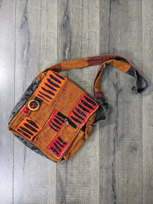 Patch & Slash Flap Bag