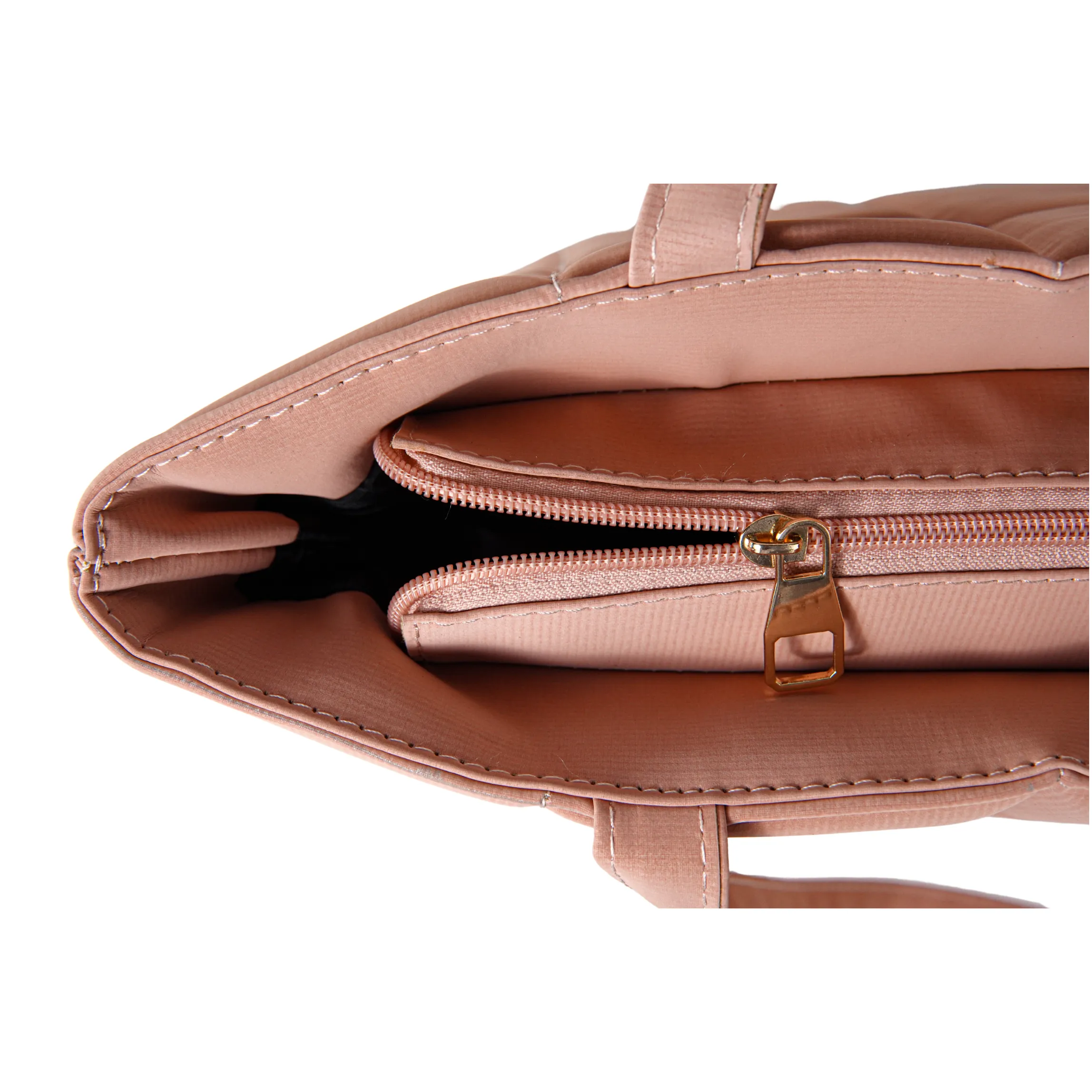 Peach Pink Belle Luxe Tote Bag