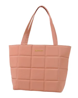 Peach Pink Belle Luxe Tote Bag