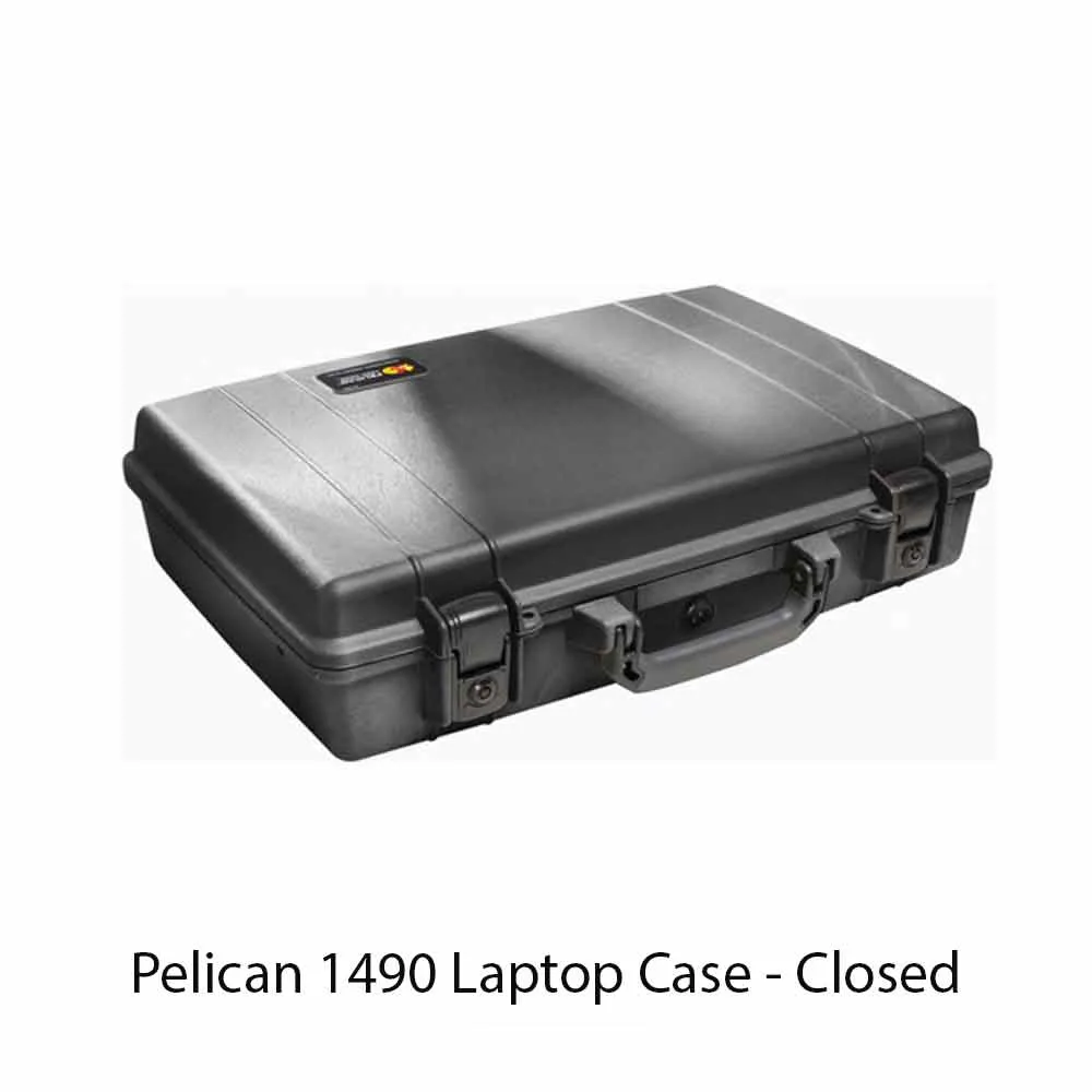 Pelican 1490 Attache/Computer Case with Foam