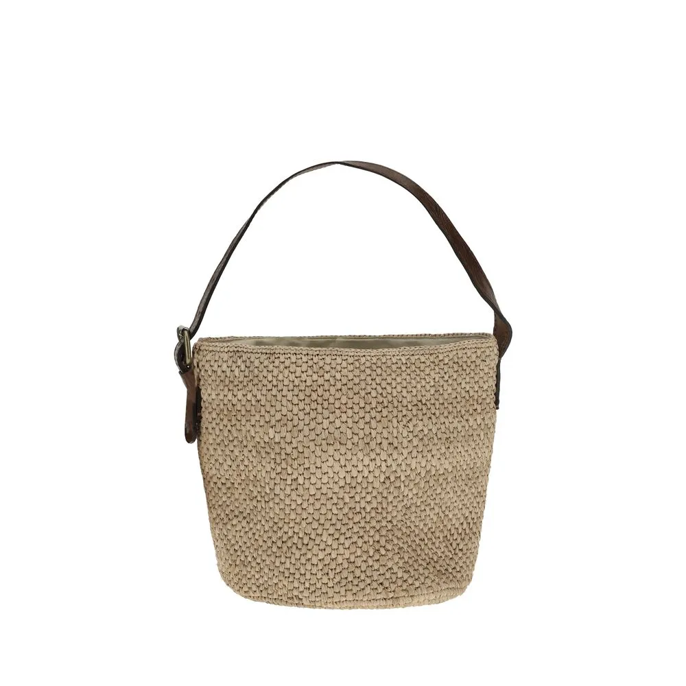 Raffia Lova Bucket Bag