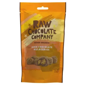 Raw Chocolate Company | Chocolate Covered Mulberries | 100G