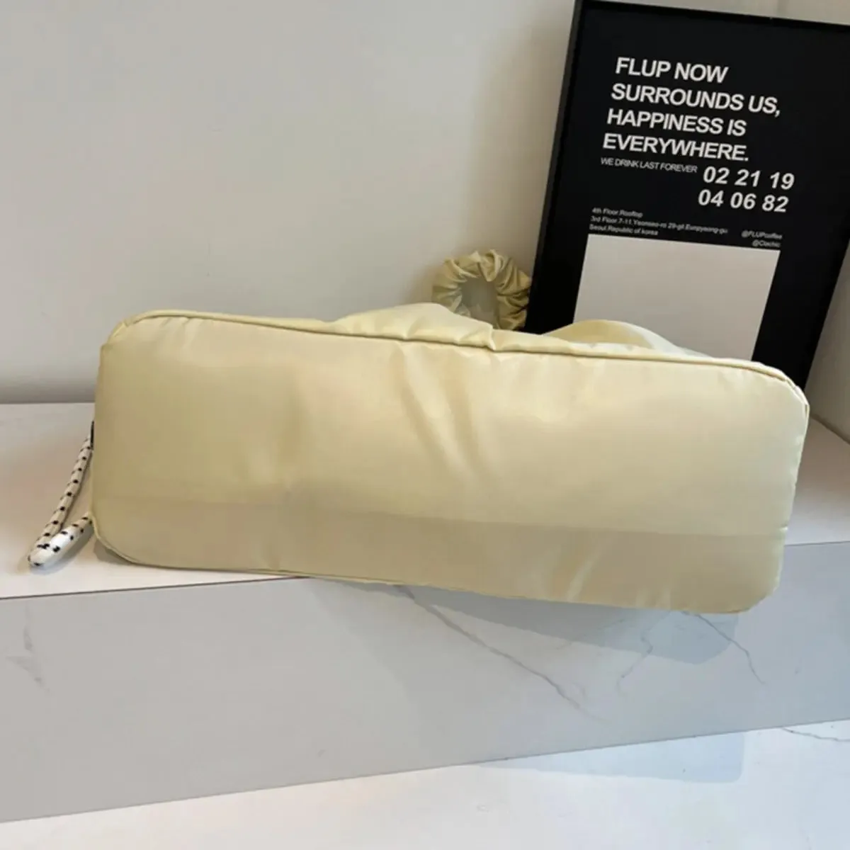 'Reina' Ruched Tote Bag
