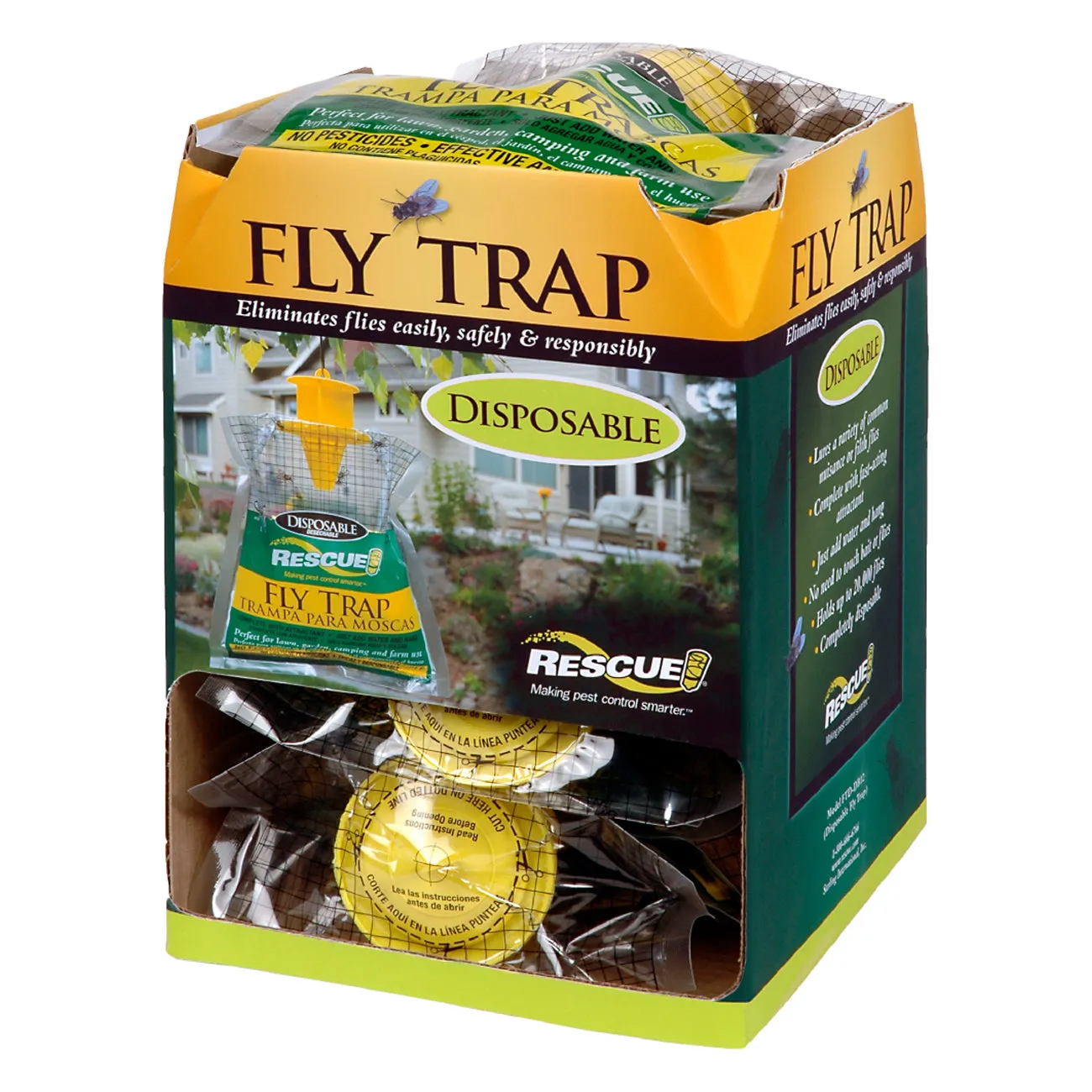 Rescue! fly trap bags disposable (48 traps)