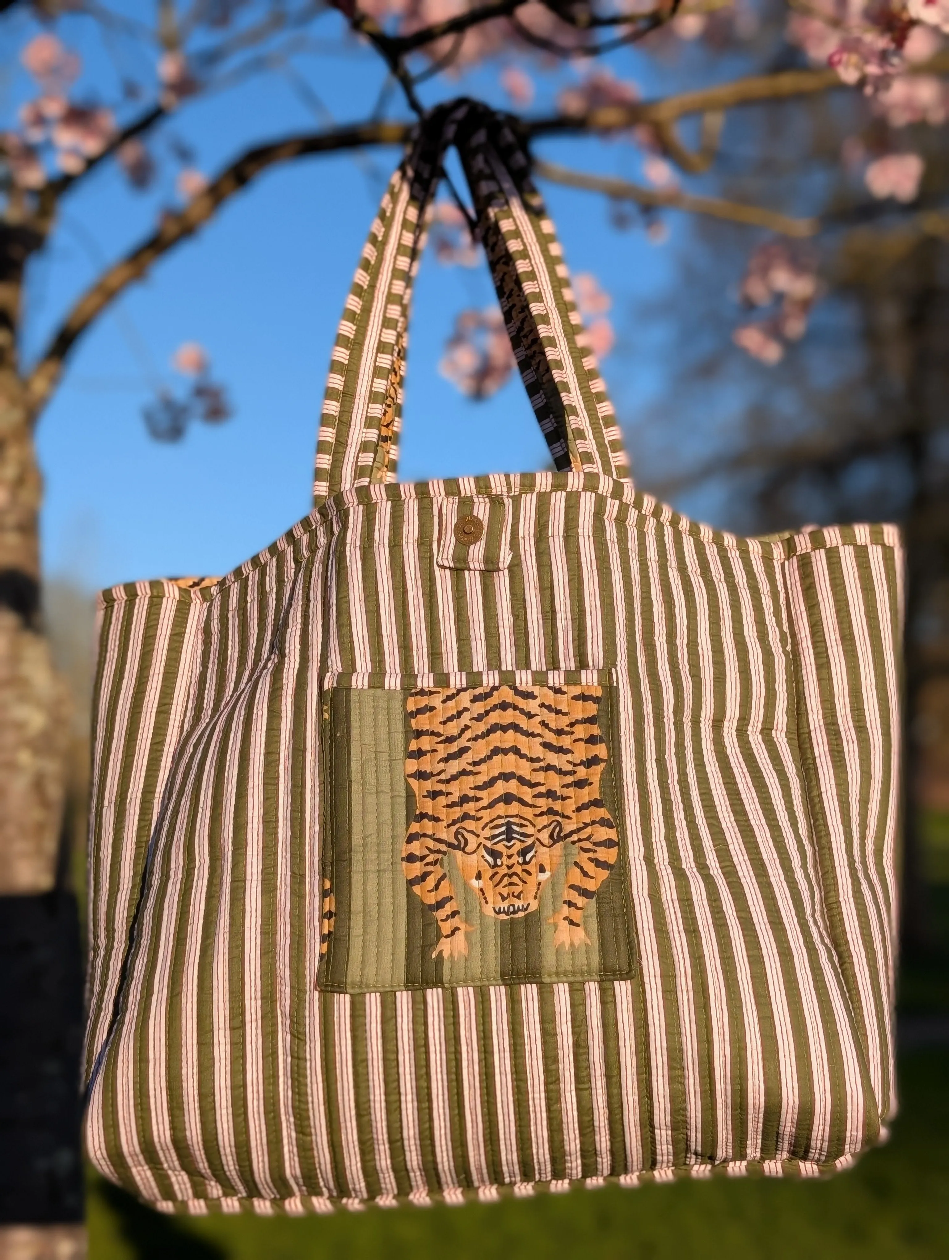 Reversible Tote bag/weekend bag