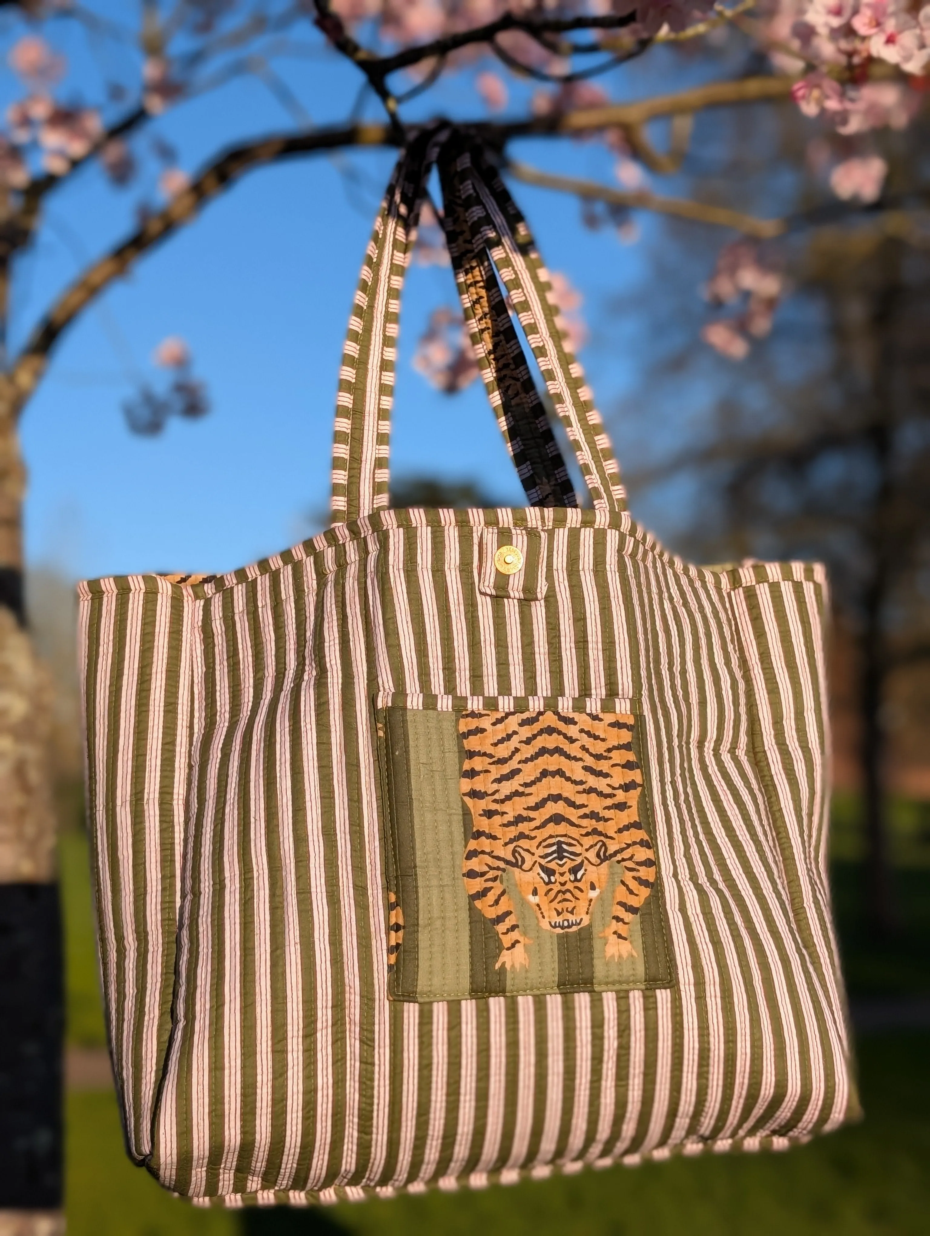 Reversible Tote bag/weekend bag